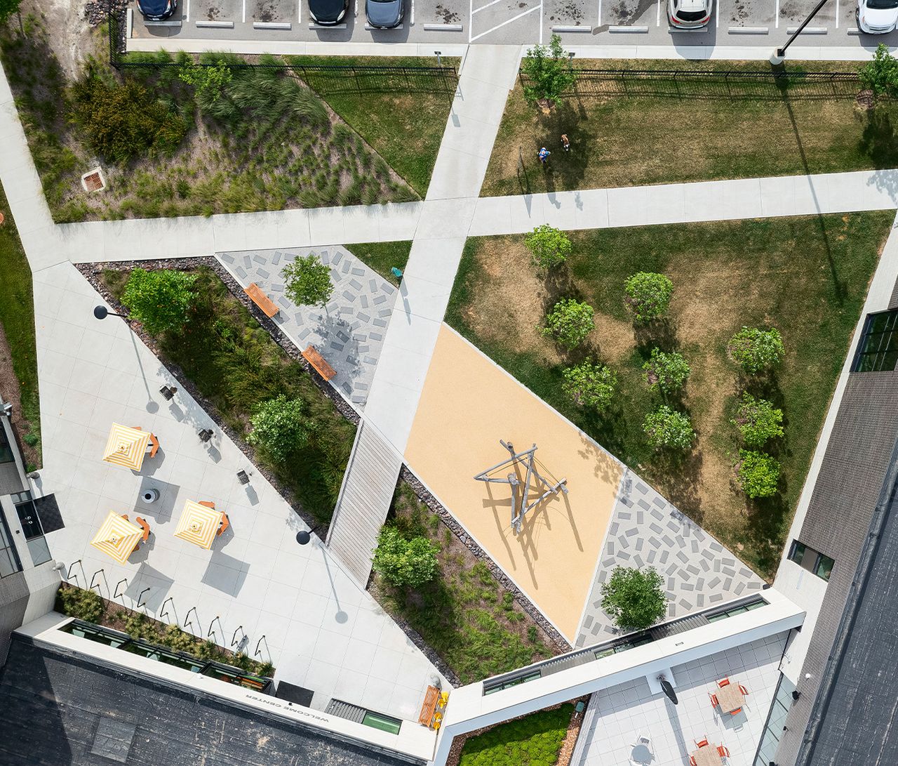 Doorways — Campus landscape design