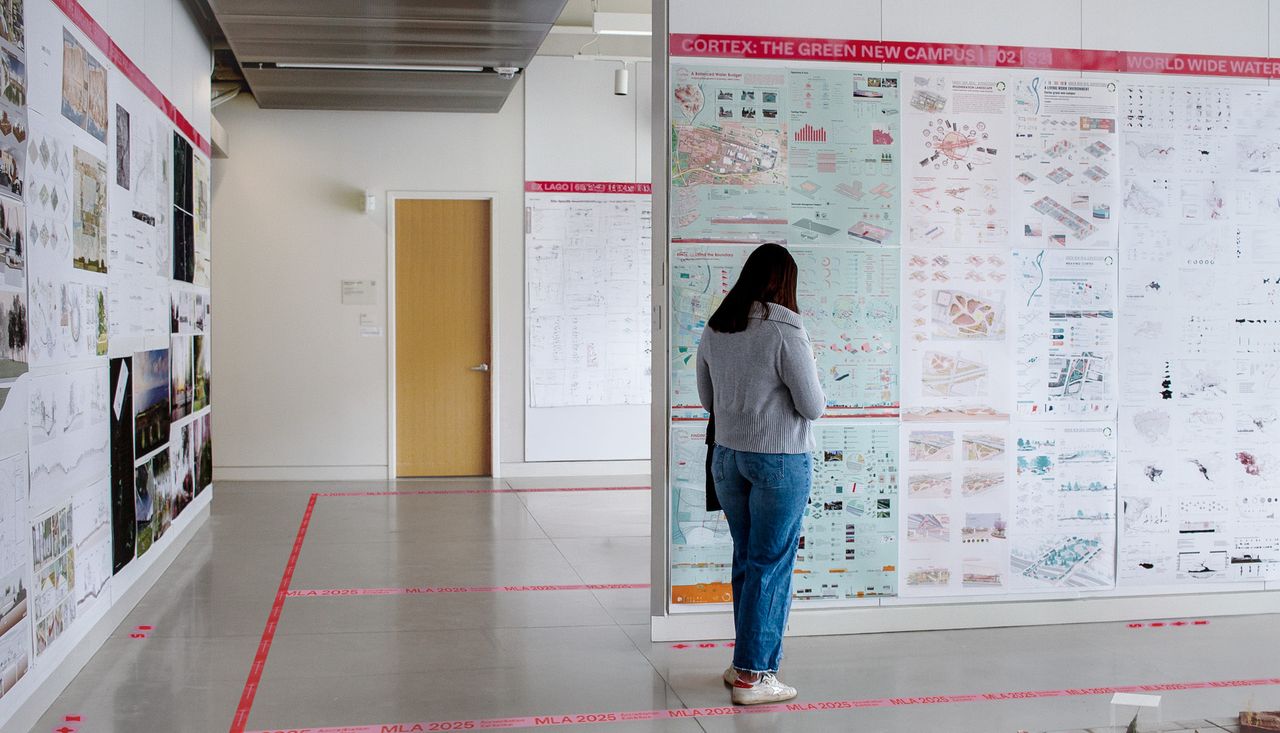 2024 MLA Exhibition — Branding hallway