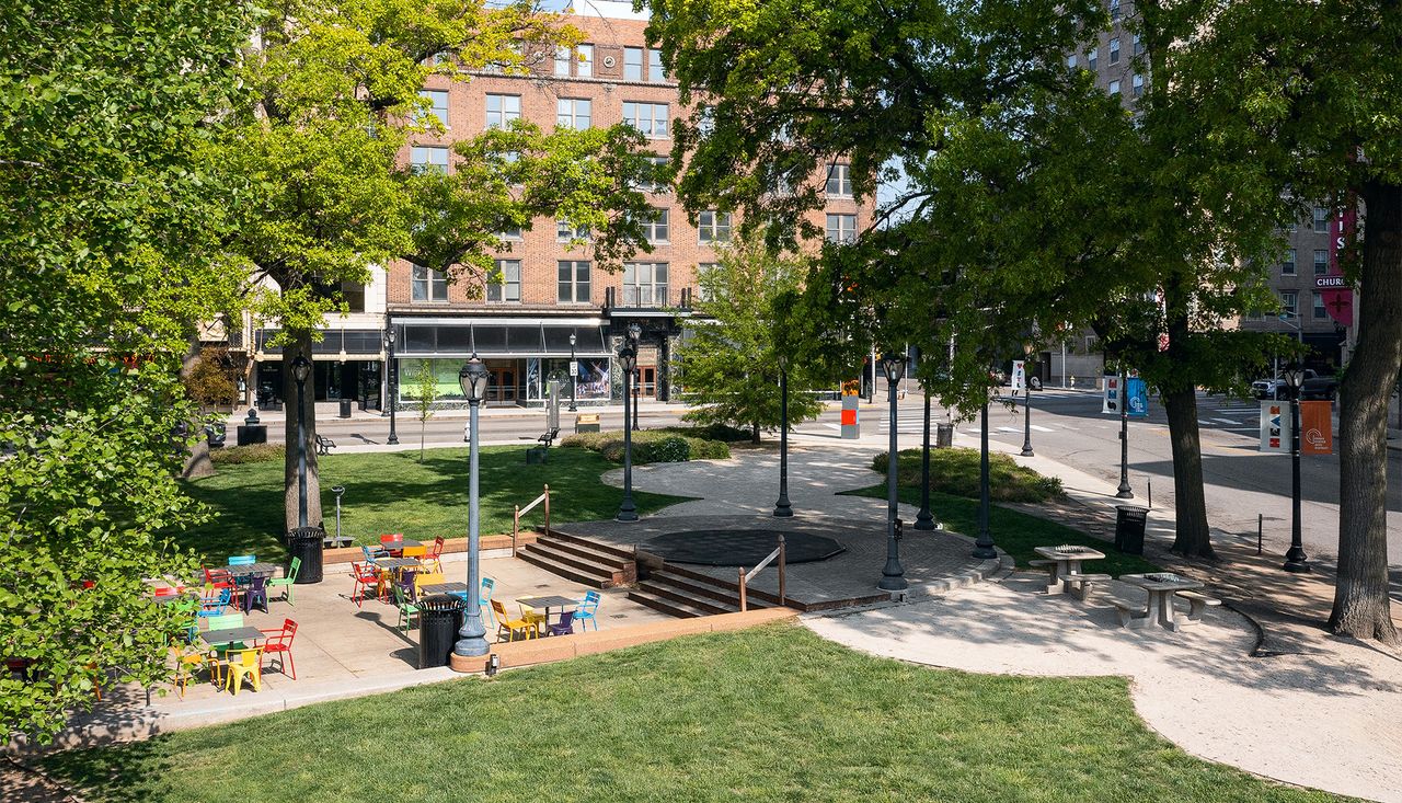 Arbolope studio landscape design firm strauss park grand center art district midtown saint louis missouri
