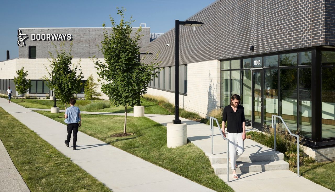 Doorways — Campus landscape design