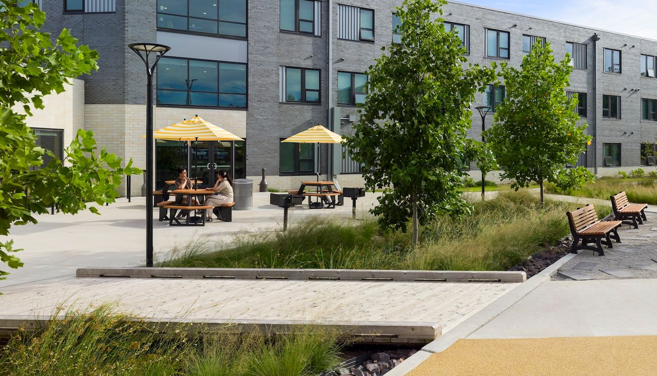 Doorways — Campus landscape design