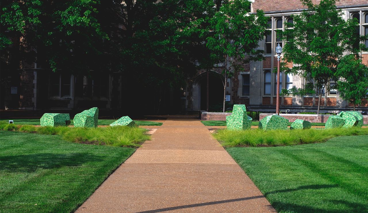 Arbolope studio landscape architecture design firm saint louis for washington university saint louis missouri project photo art on campus mildred lane kemper museum of art