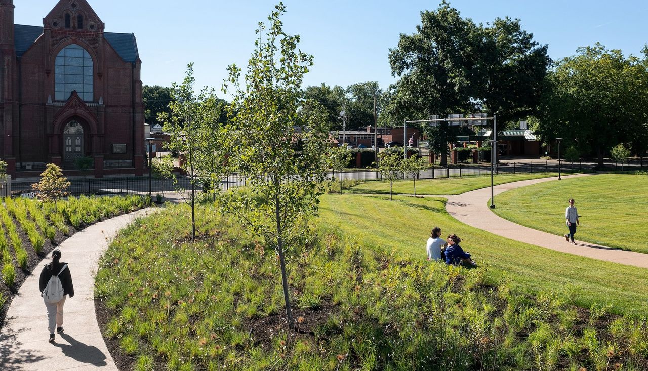 Carillon Park — Centralia illinois plantings sitting
