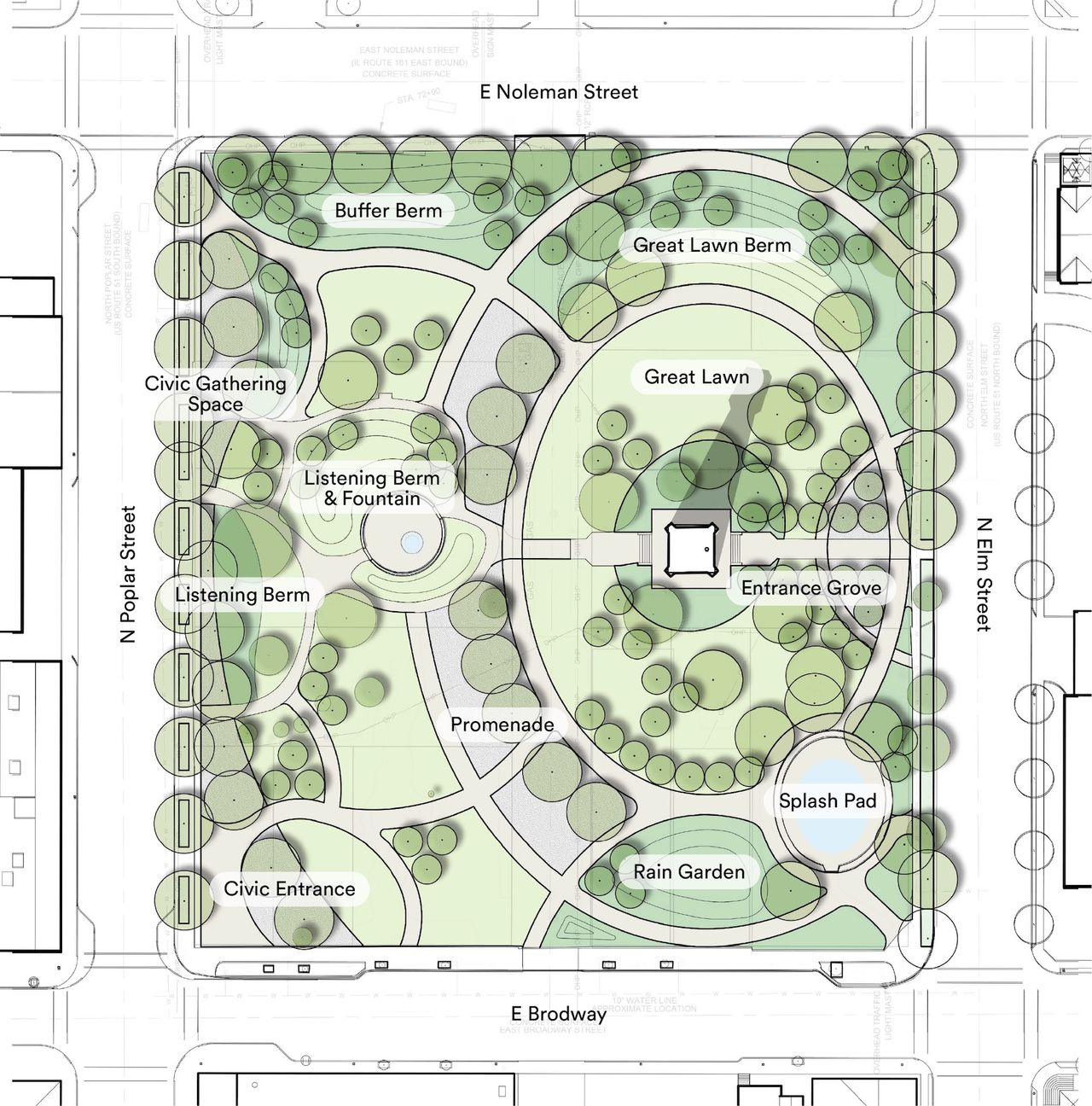 Carillon Park — Illustrative plan phase 02