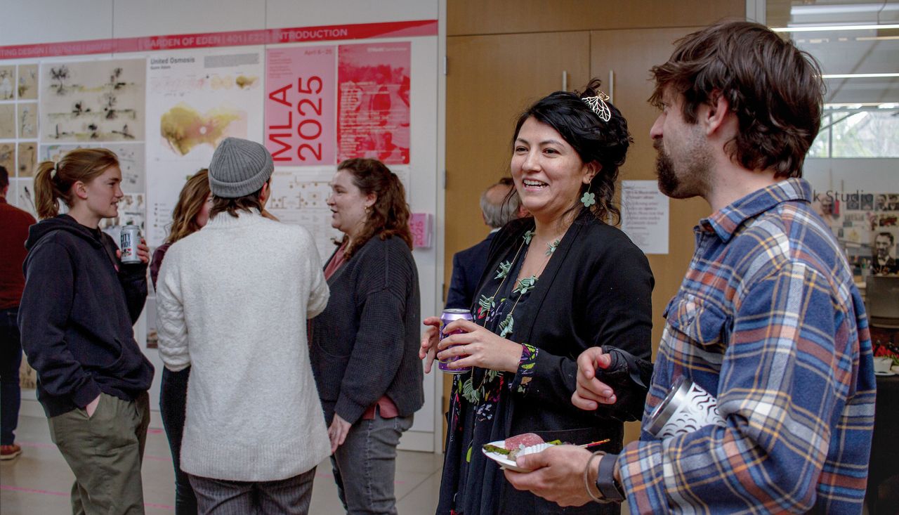 2024 MLA Exhibition — Branding hallway