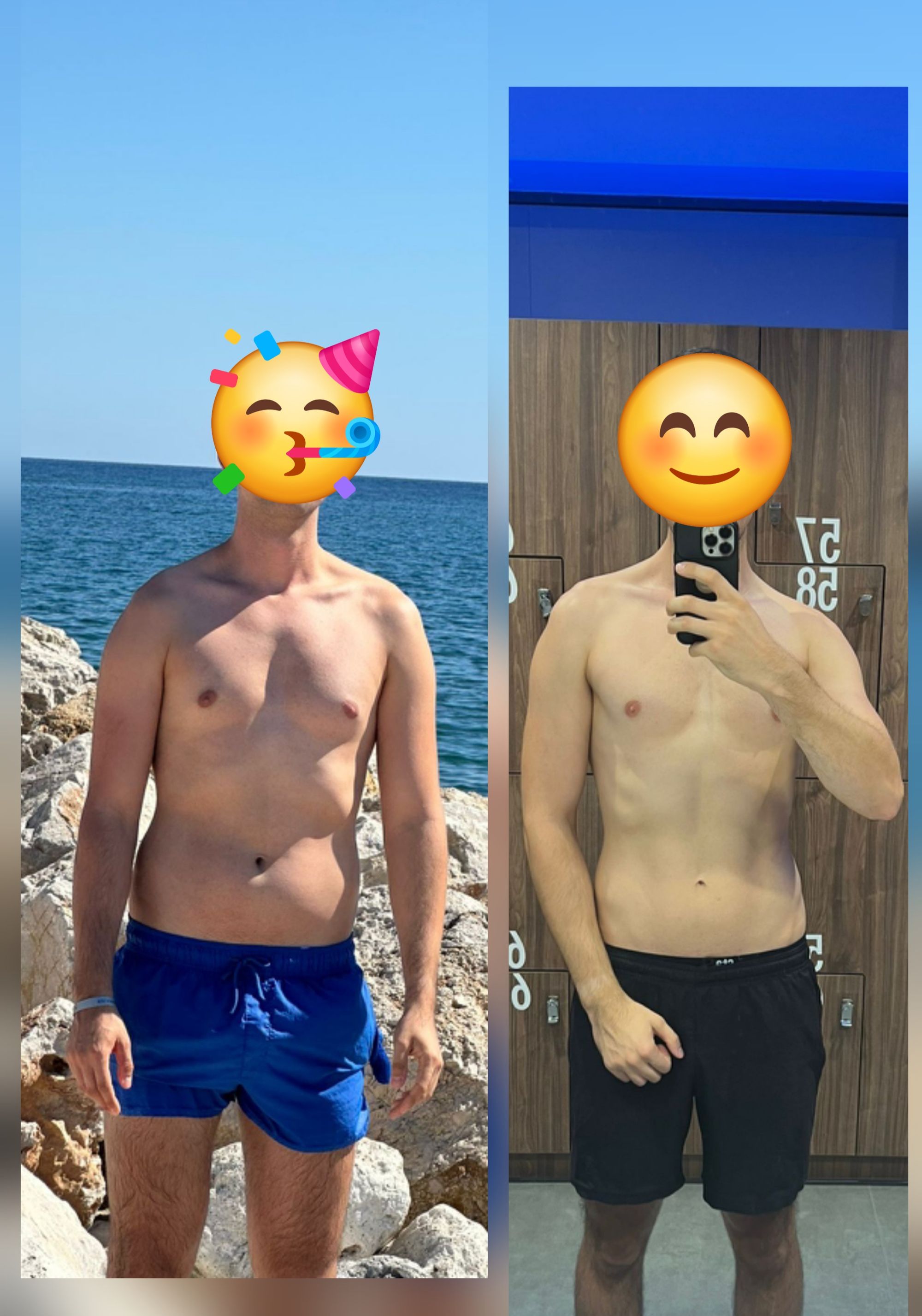 Marcin przeszedł skuteczną redukcję pod moją opieką podczas treningów personalnych w Fitness Platinum Bratysławska 4 w krakowskich Bronowicach, stopniowo budując lepszą sylwetkę i zdrowe nawyki, które dały widoczny efekt.