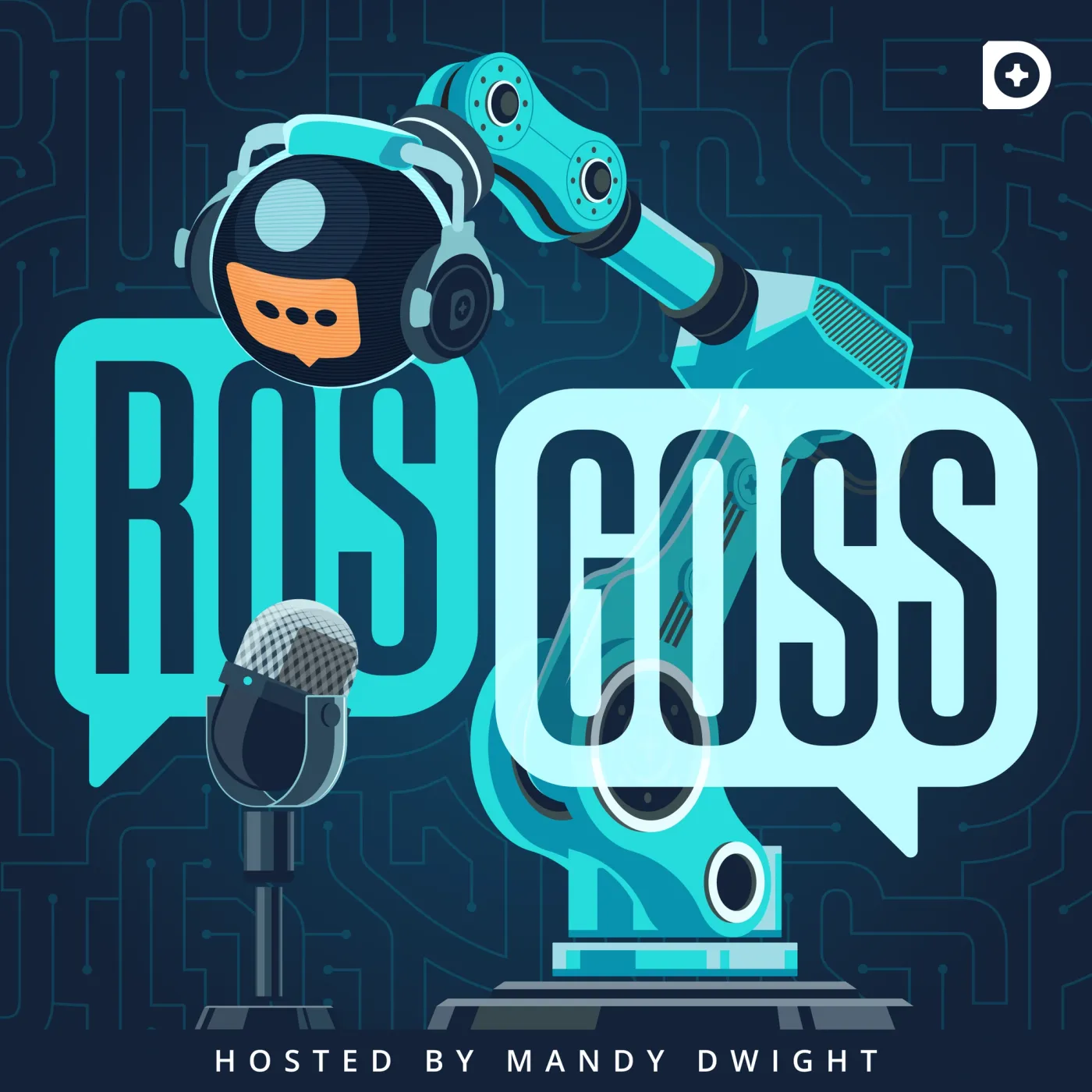 The cover art for the ROS Goss podcast.