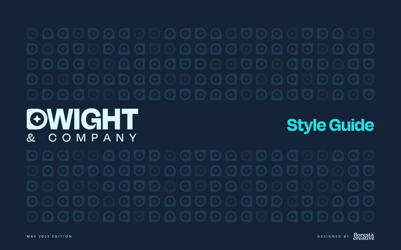 Dwight & Company's Style Guide cover, designed by Floresta.