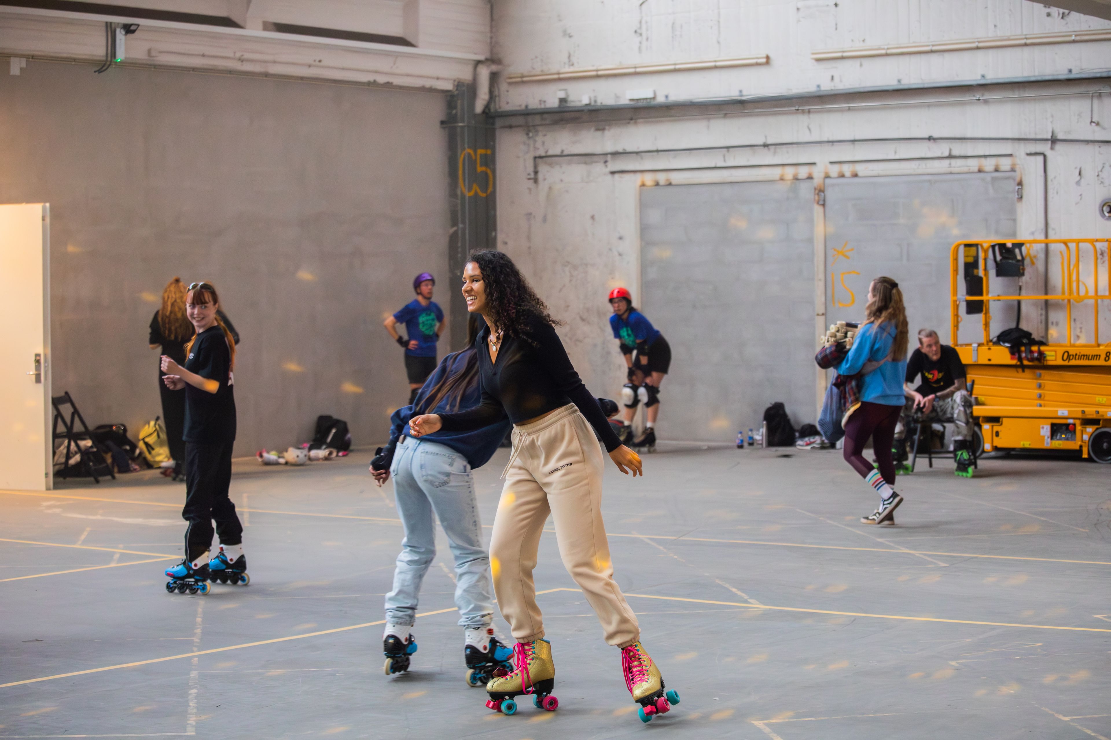 Mills has been an anchor association at Spor10, supporting youth of diverse backgrounds in skating and roller discos for the wider community of Jernbanebyen.