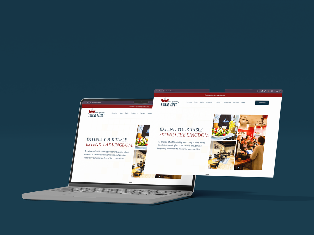 Extend Cafés Multi-Location Alliance Site