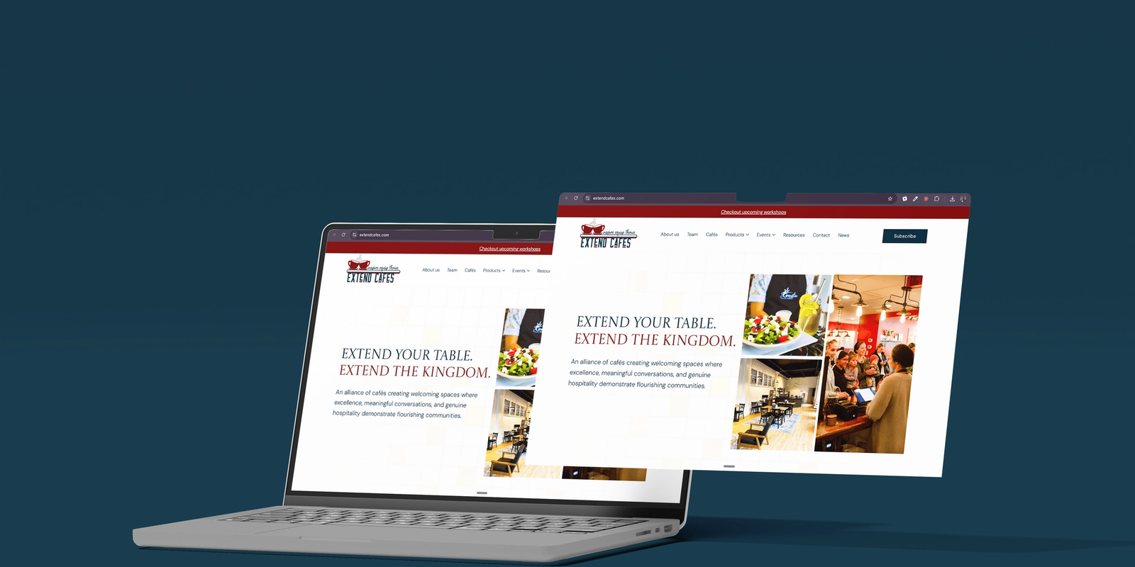 Extend Cafés Multi-Location Alliance Site