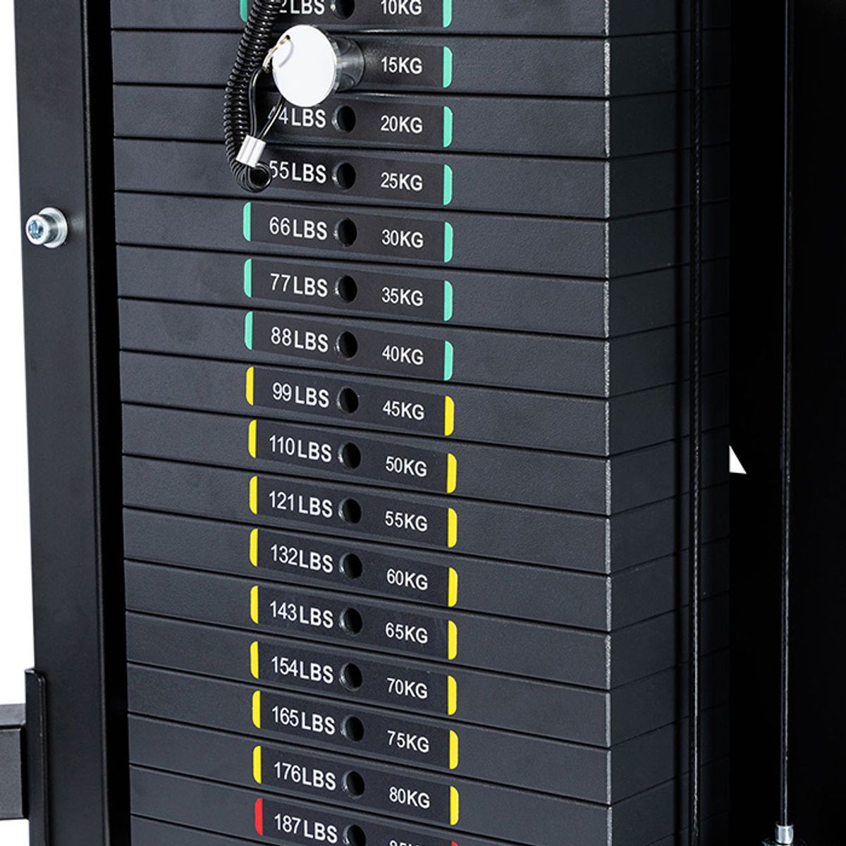 Upgradeable 90kg Weight Stacks