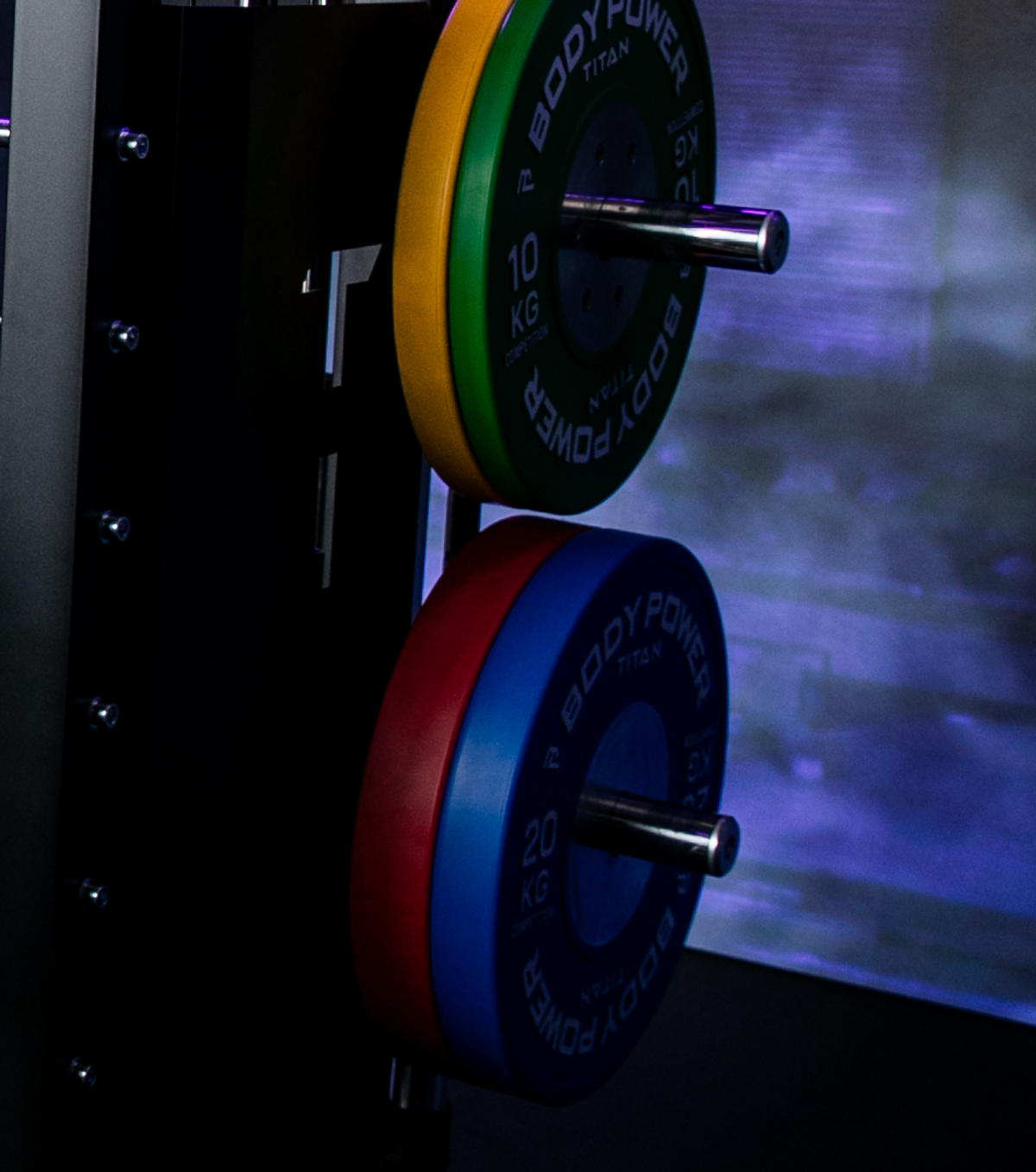 Olympic Weight Plates Storage Horns