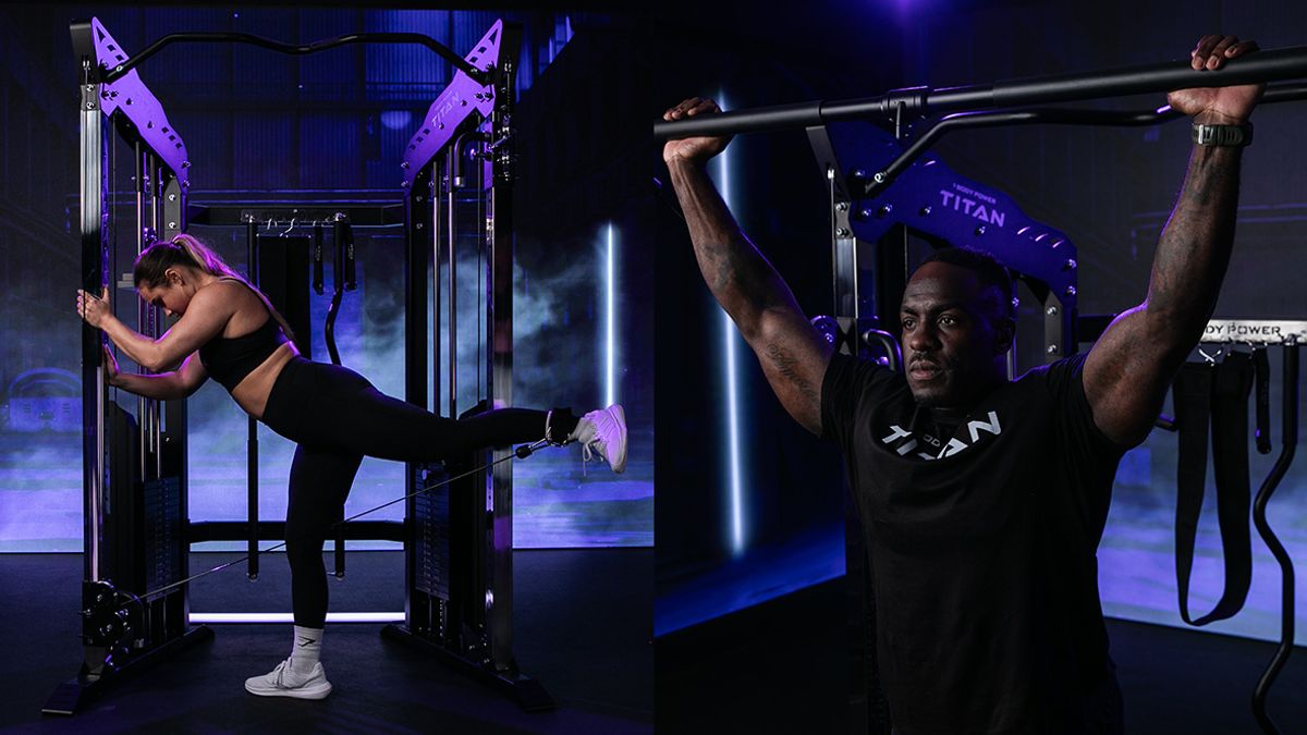 Body Power TITAN Multi-Functional Trainer V2 Included Attachments