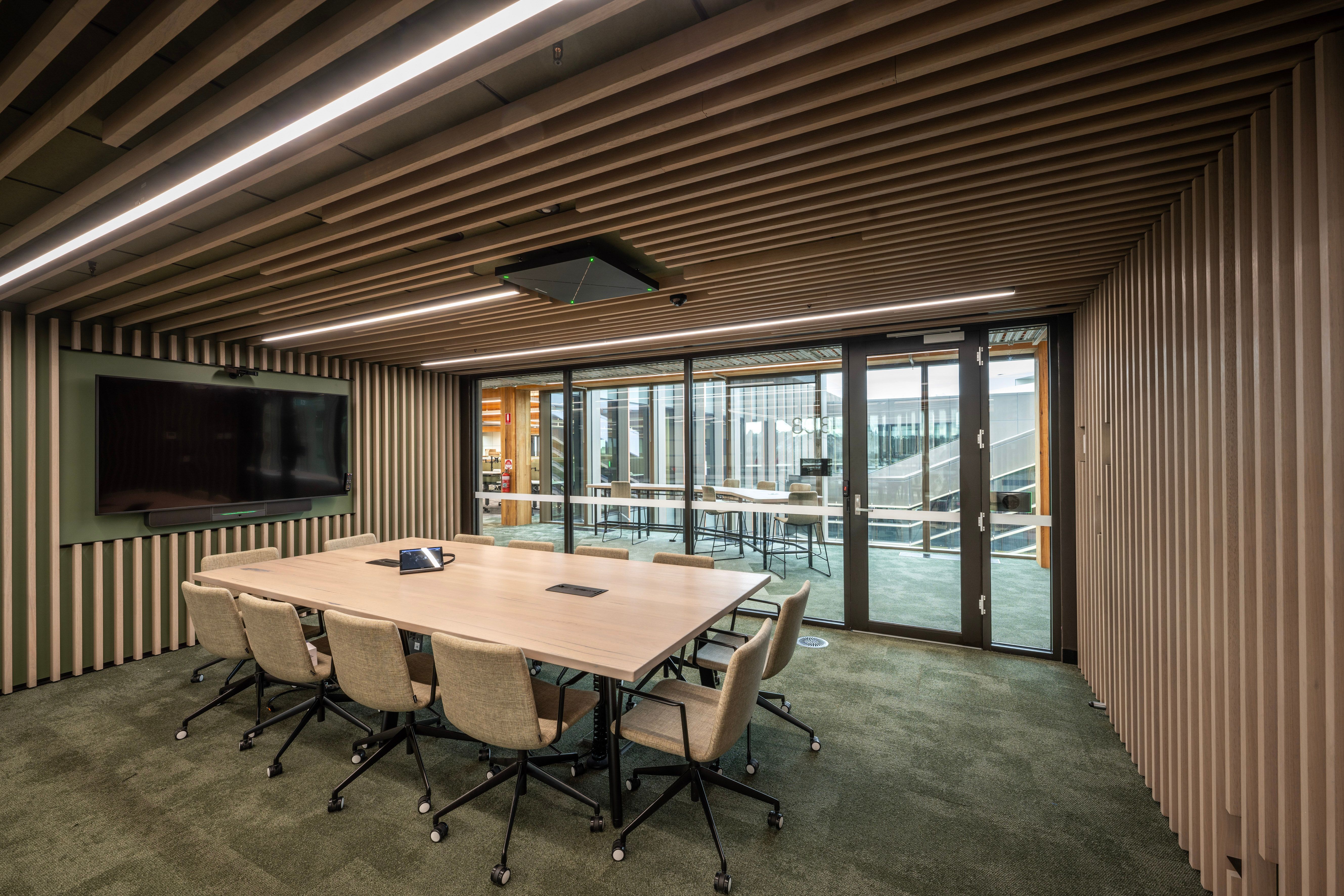 Bendigo GovHub, furniture by Burgtec