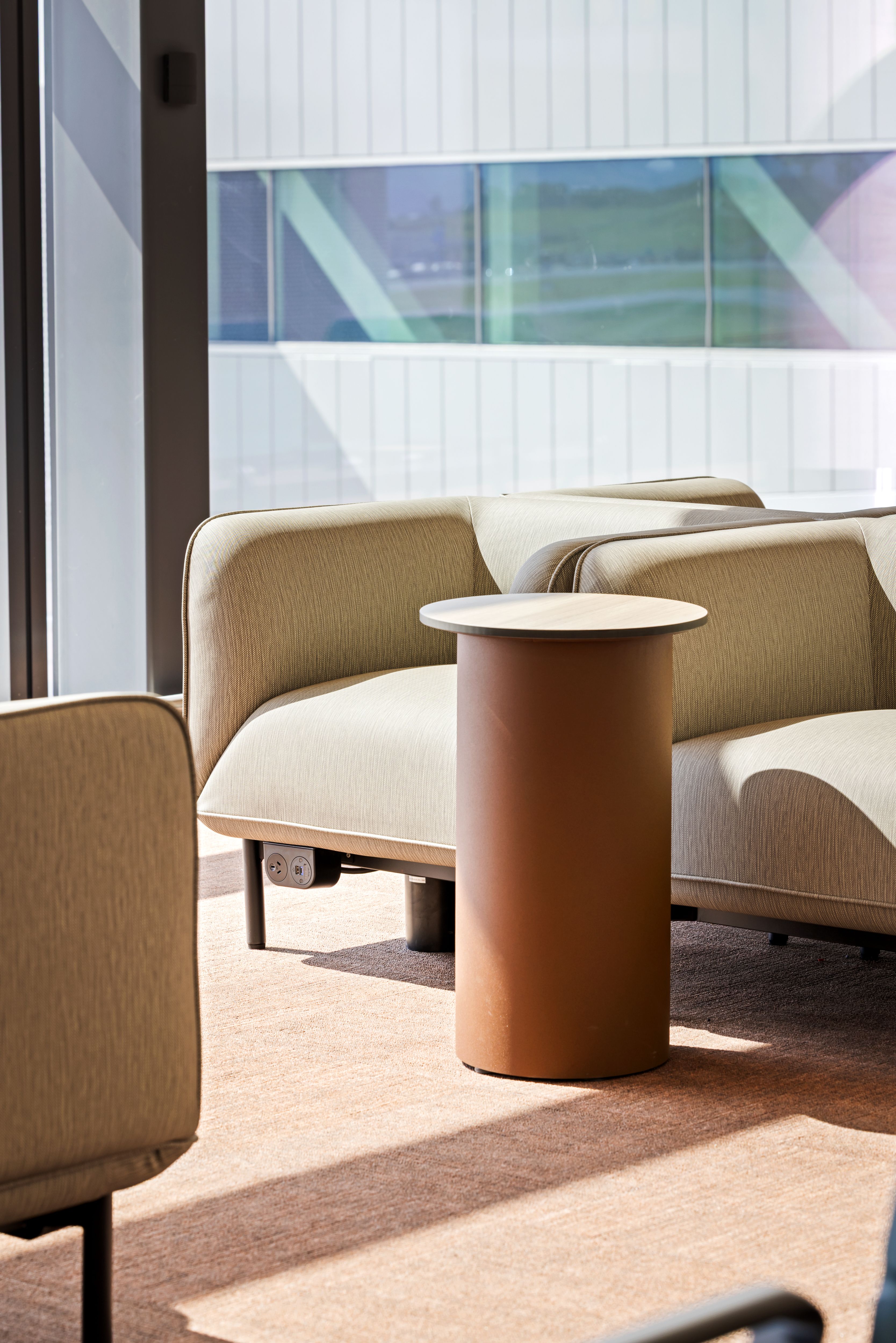 Western Sydney Airport, furniture by Burgtec