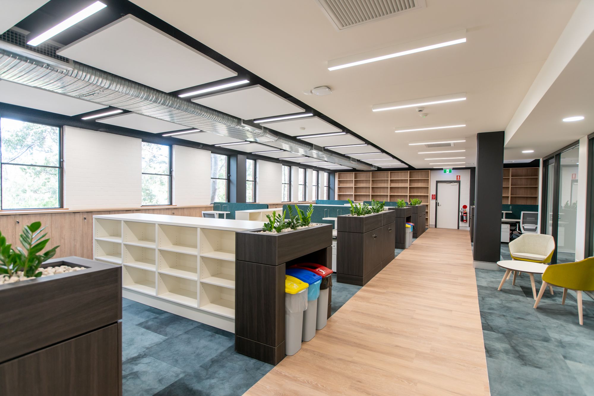 University of Newcastle, furniture by Burgtec