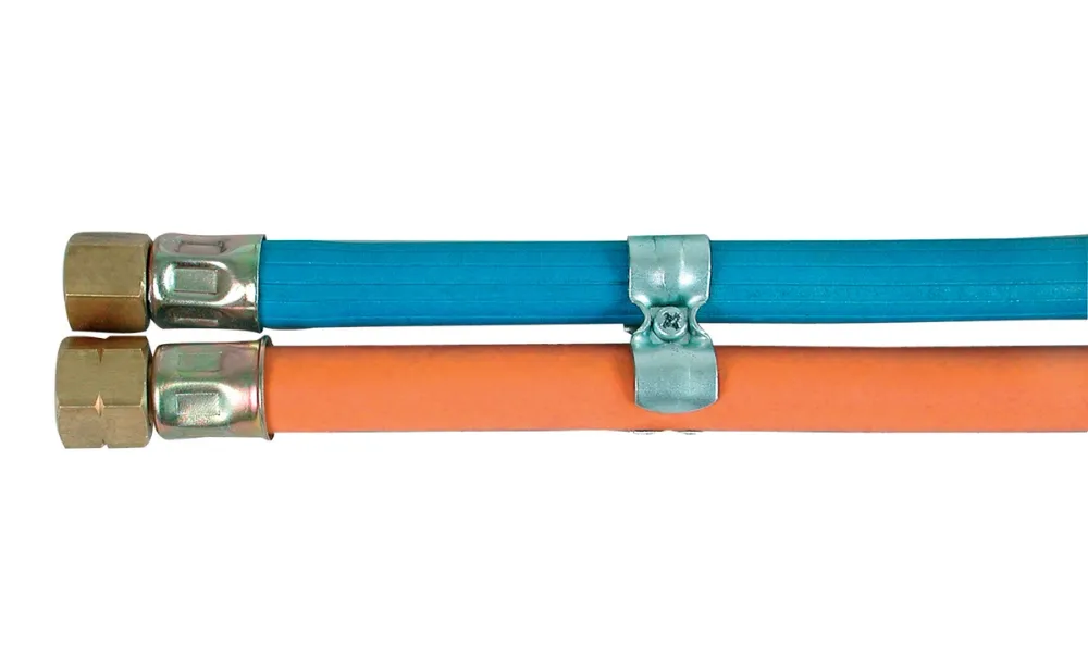 Coupled Oxygen/Propane Hose with Fittings