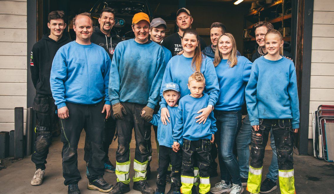 Vi støtter lokalsamfunnet