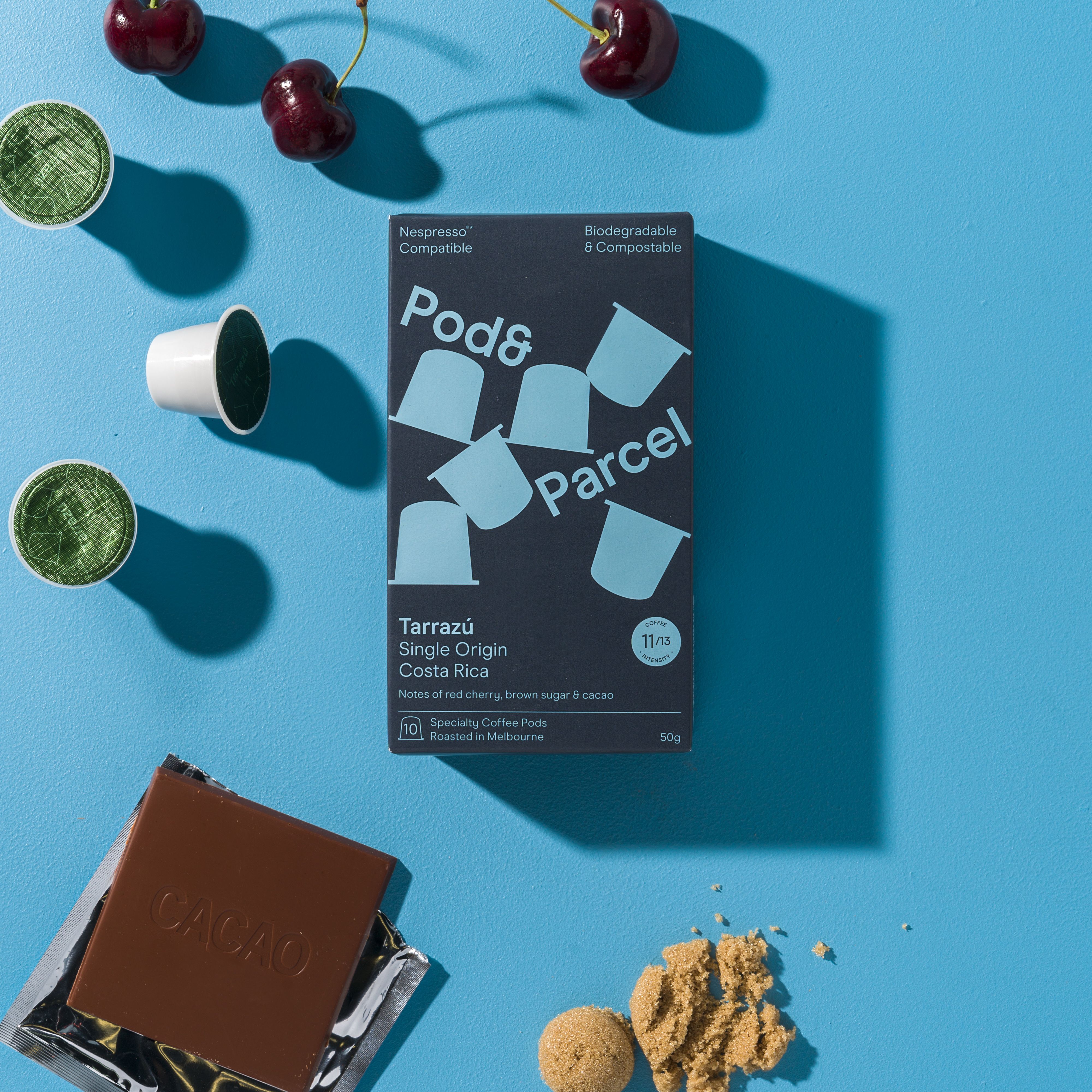 Tarrazu single origin coffee pods