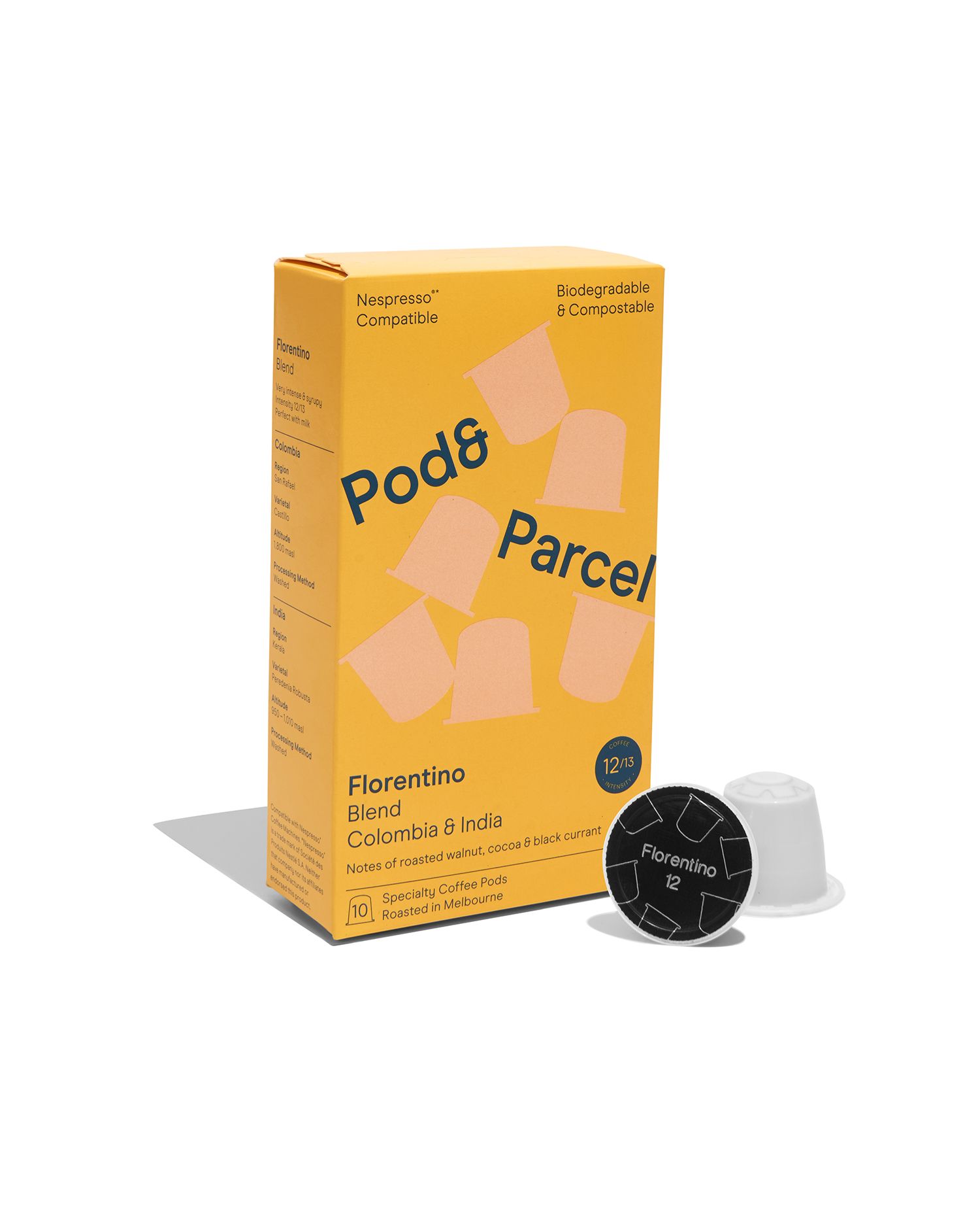 Florentino - Biodegradable & Compostable Coffee Pods | Pod & Parcel