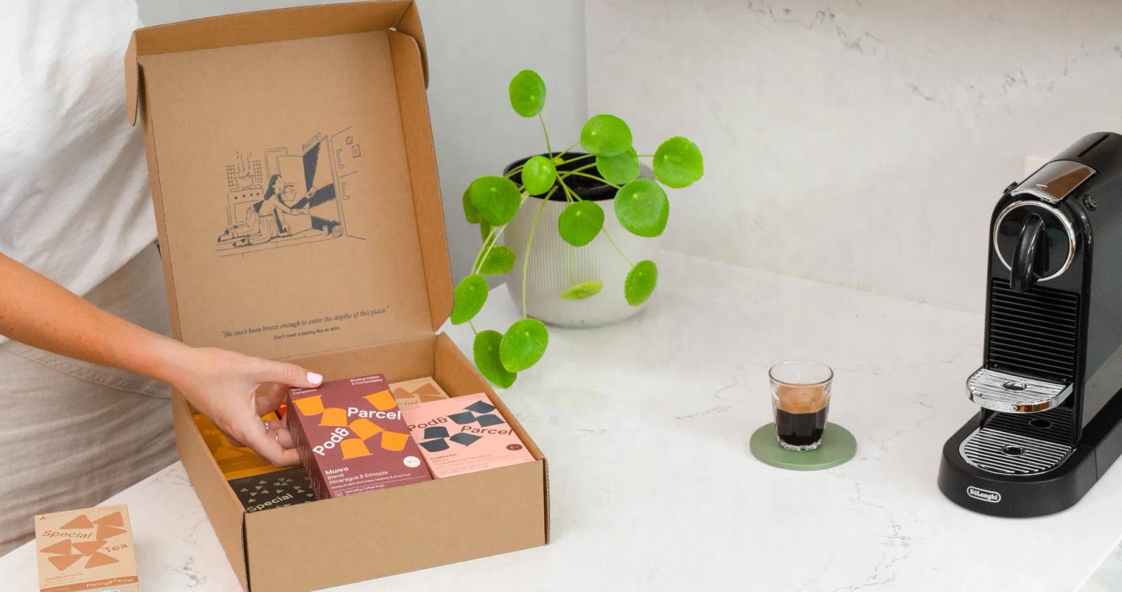 Compostable Coffee Pods Sustainable Pods Pod & Parcel