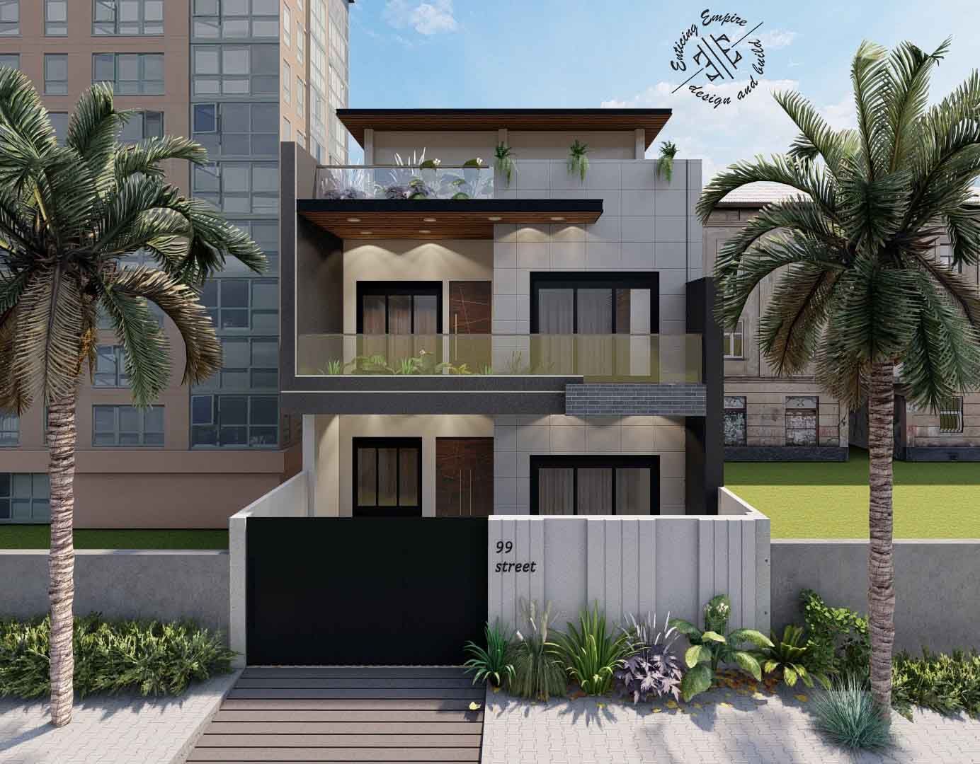 modern elevation design