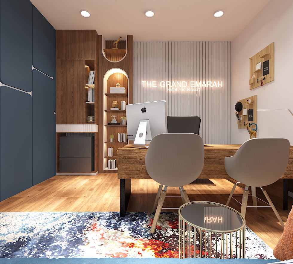 "Visualizing the future of workspaces."