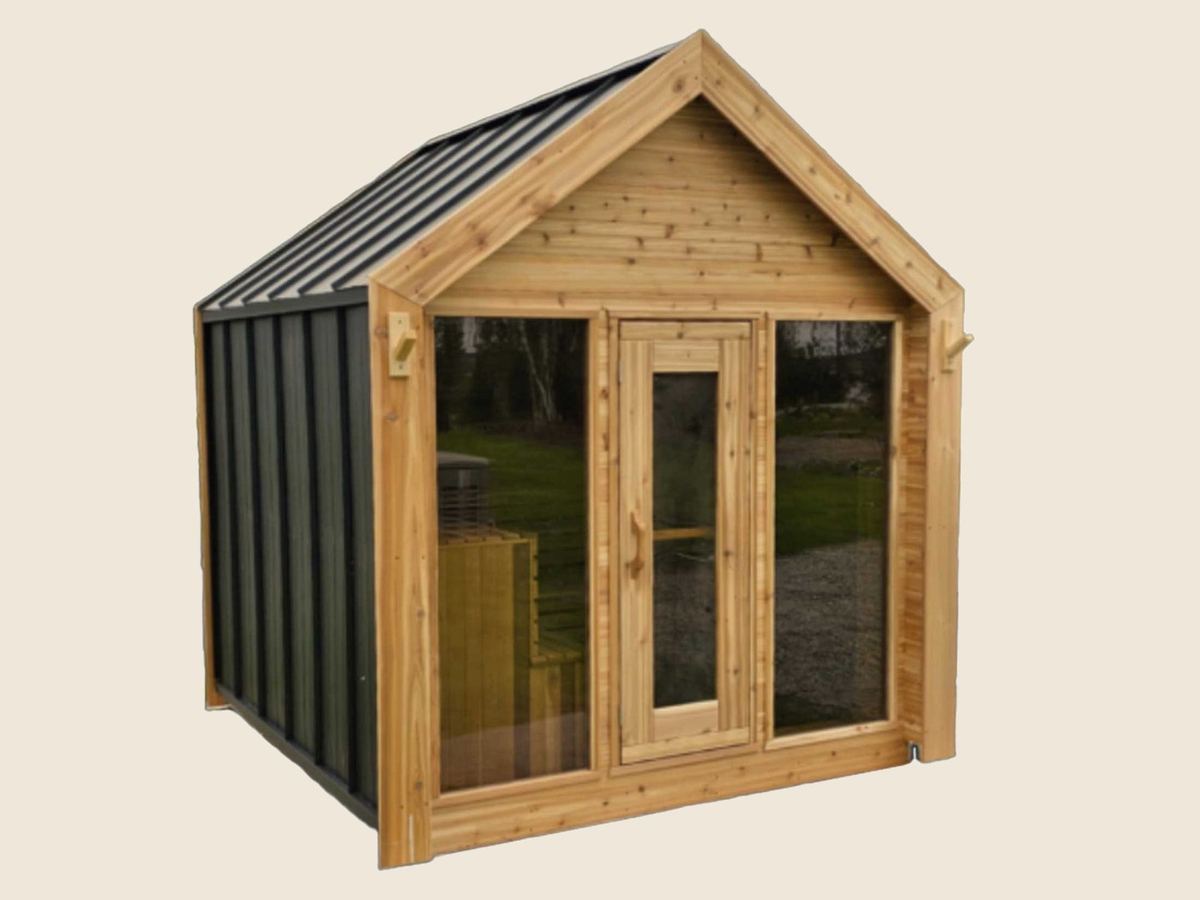 Modern Cabin sauna by Northern Leisure