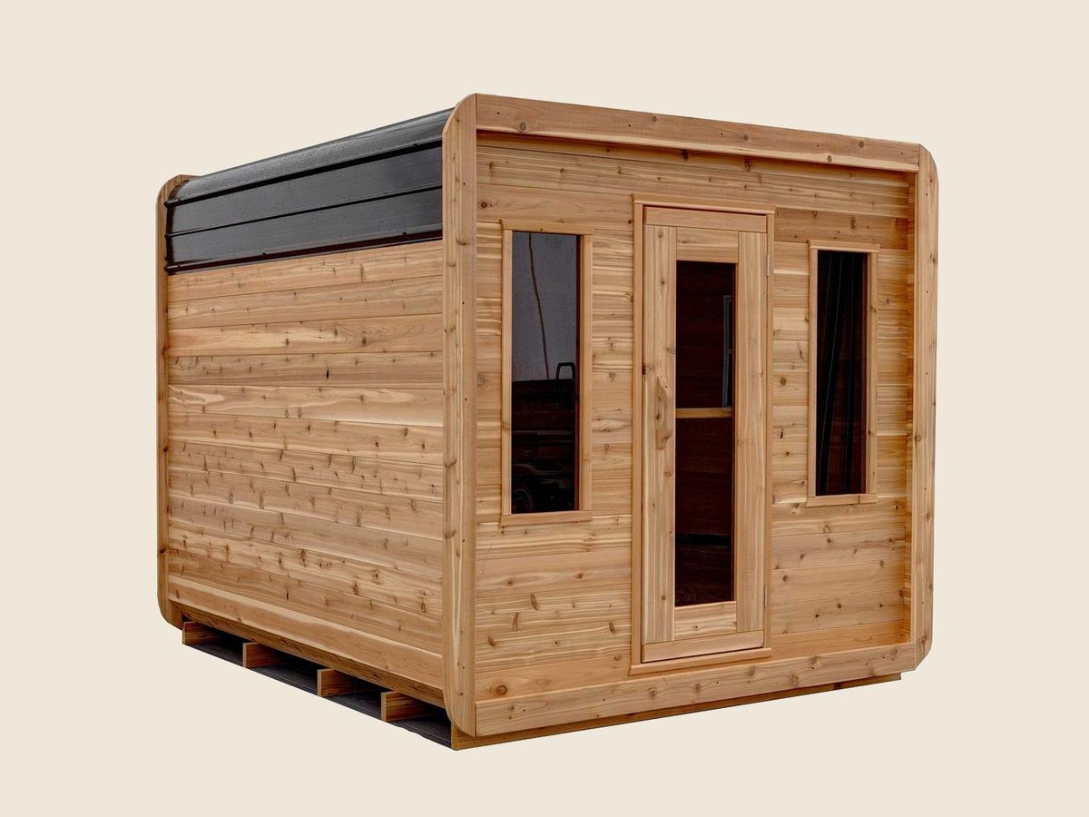 Cube sauna by Northern Leisure