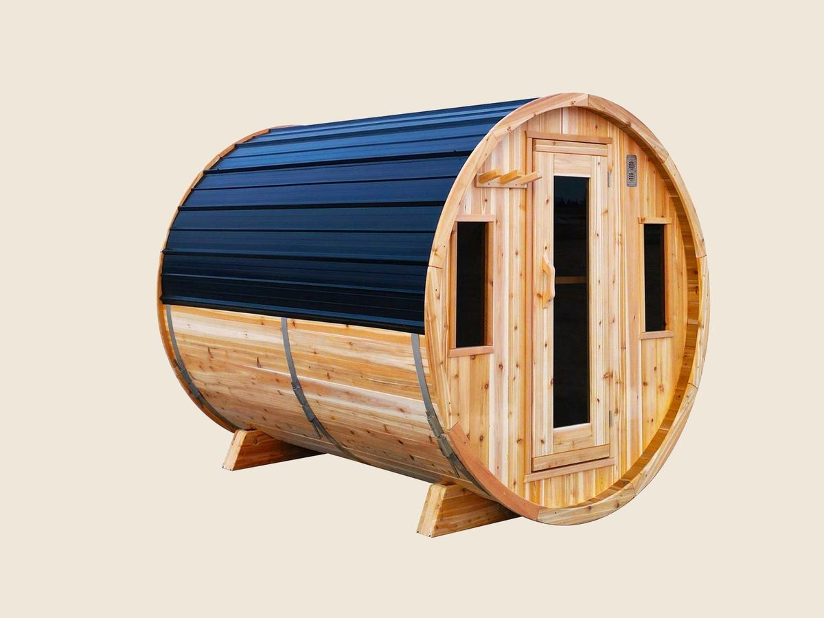 Barrel sauna by Northern Leisure