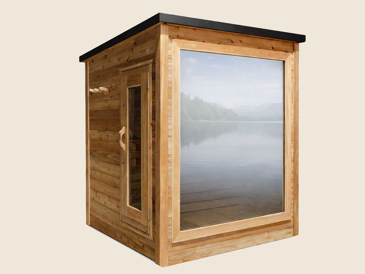 Panoramic sauna by Northern Leisure