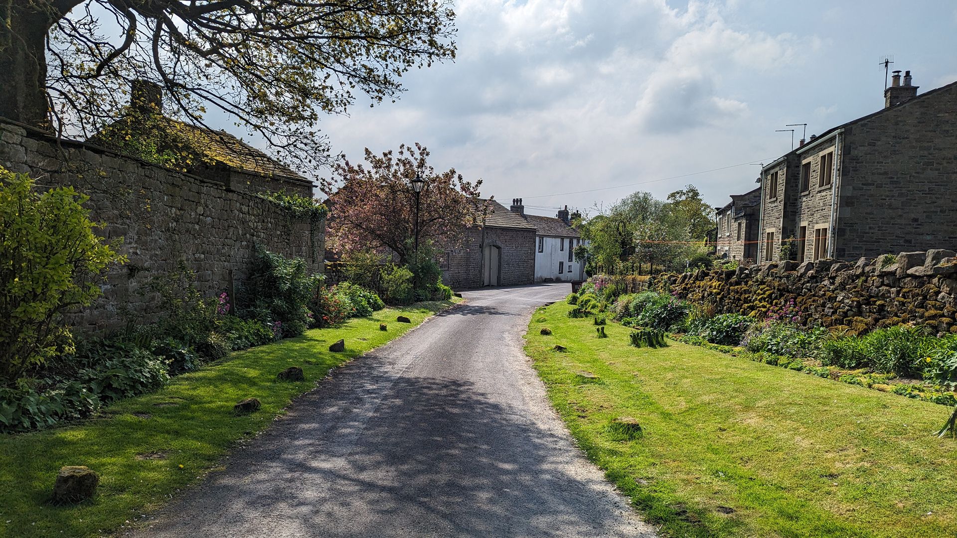 Permitted Development - view of housing down rural road