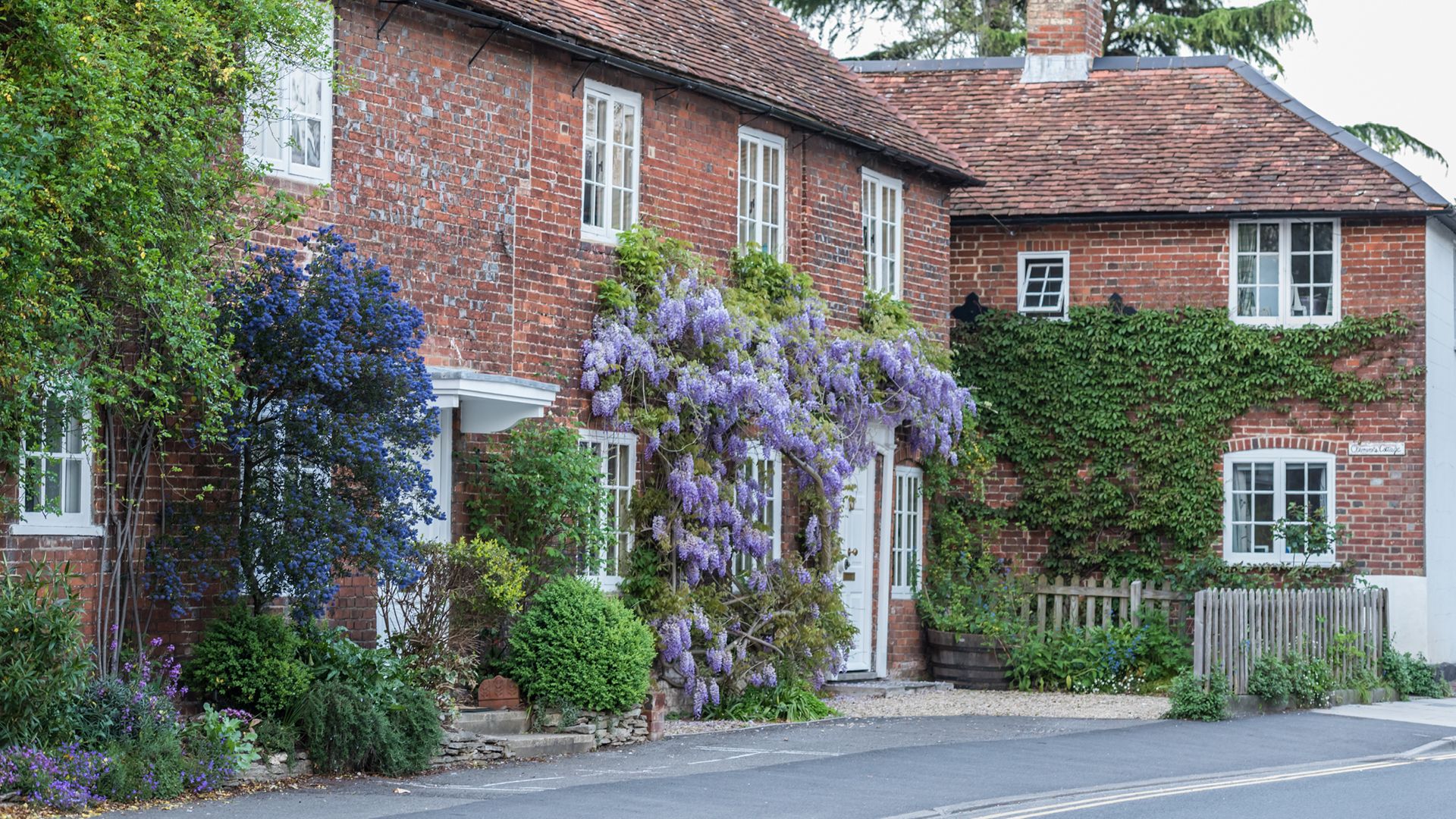 Rewilding; rural housing with gardens and landscape planting
