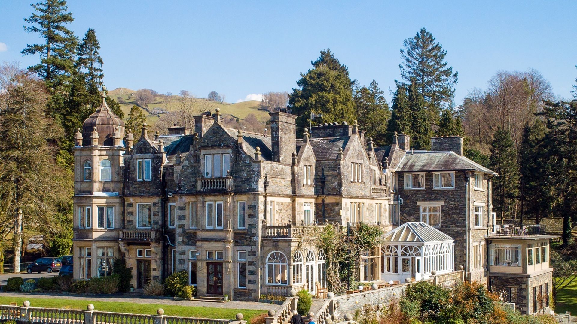 A view of Langdale Chase Hotel