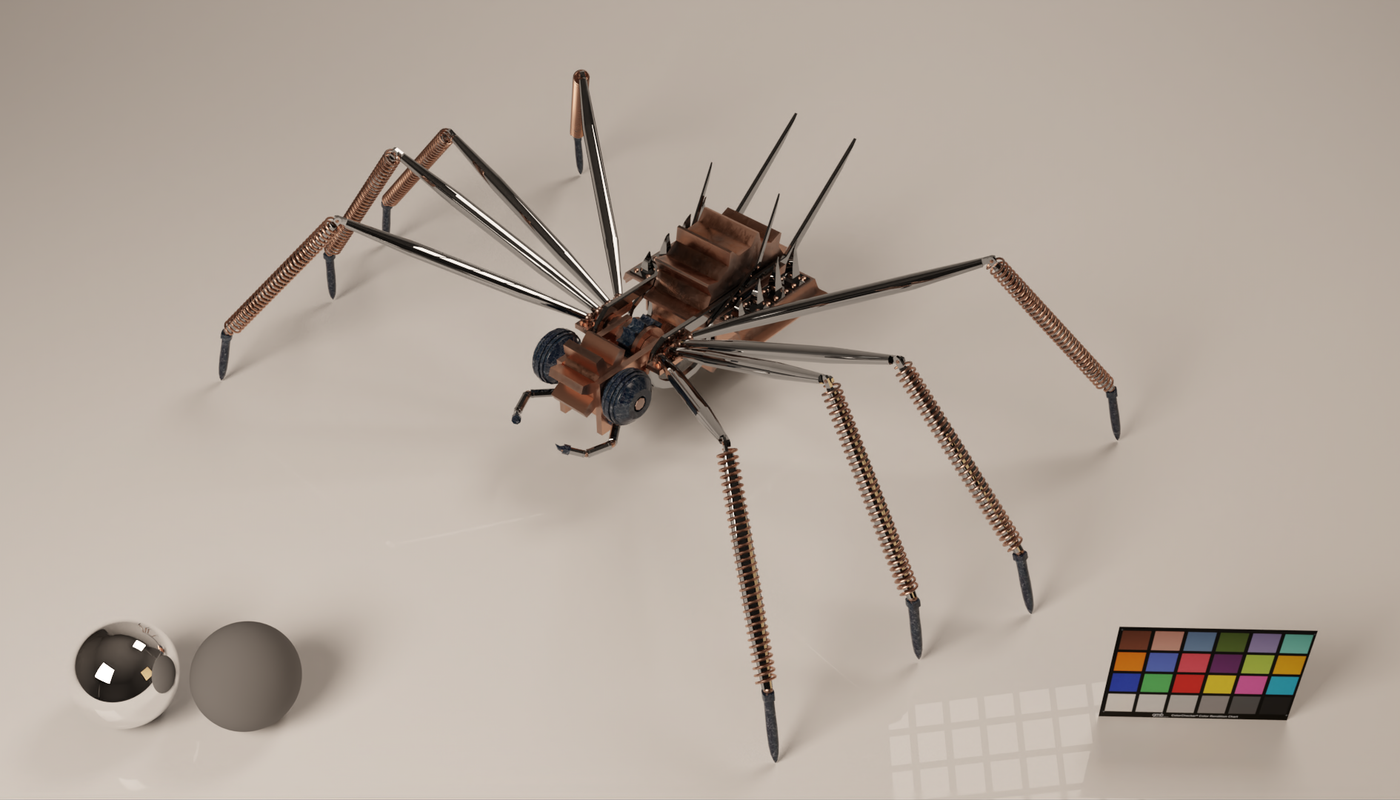 Steampunk Spider cover