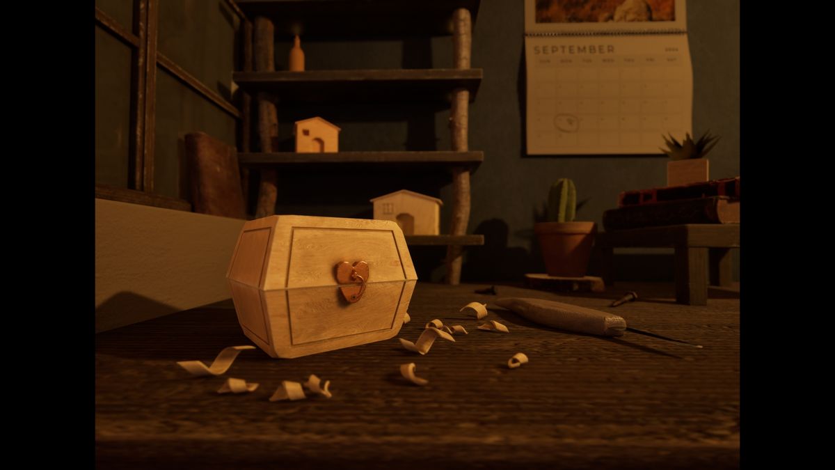 Whittler's Worktable — 3D design work