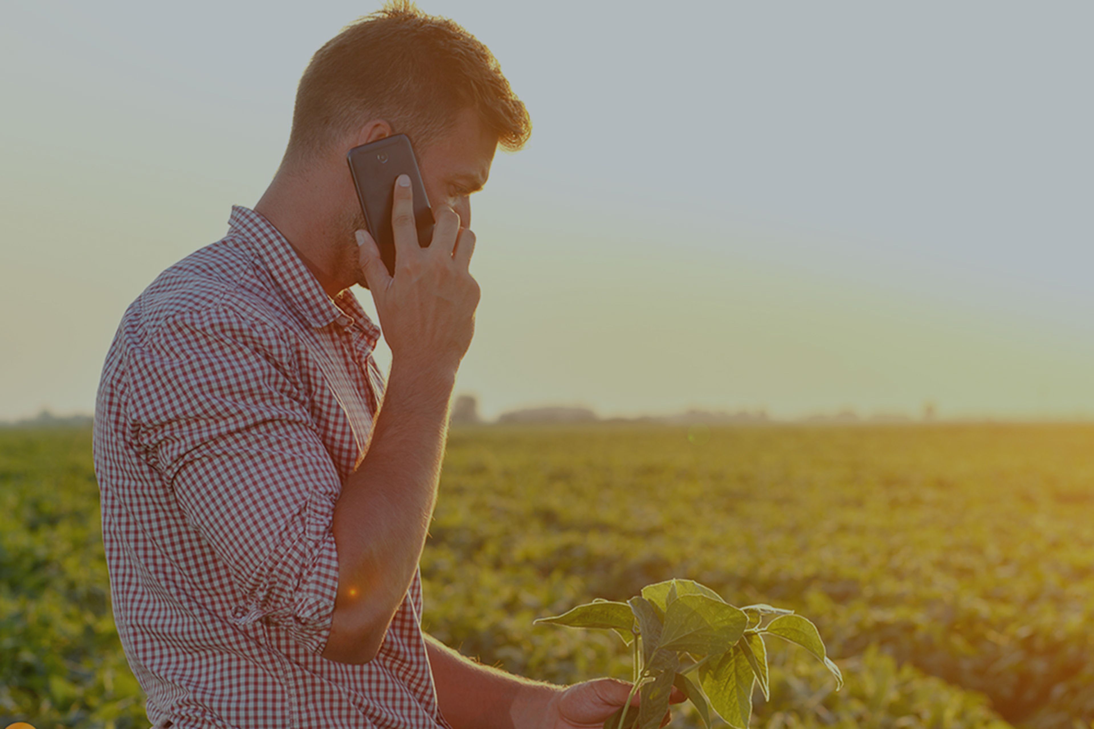Samaritans "Real people, real stories" farmer in a field