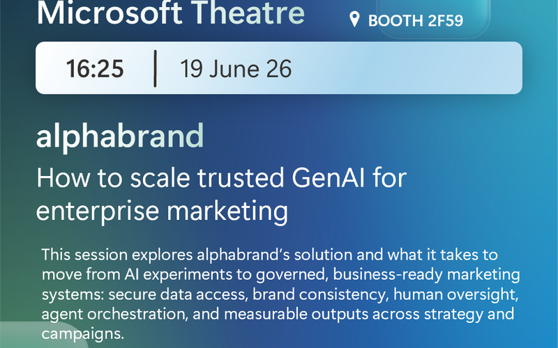 alphabrand at Vivatech 2026