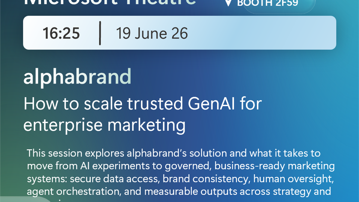 alphabrand at Vivatech 2026