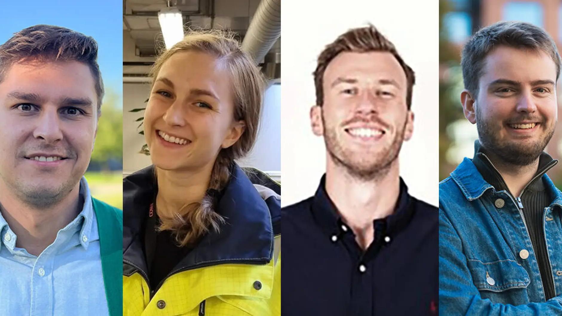 Illustrasjon av Disse fire kan bli Årets unge rådgiver