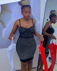 Fancy dinner dress view 2