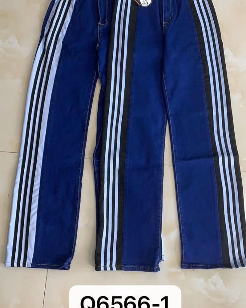 Three strip trousers jeans