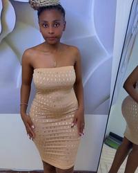 Silver stones dress view 4