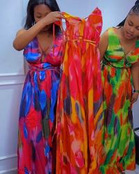 Backless summer dress view 3