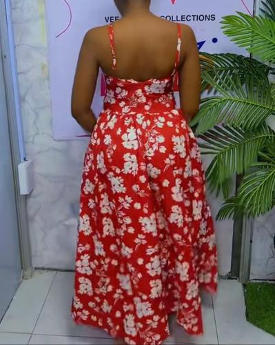 Summer dress in red only