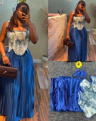 Two pieces corset skirt 