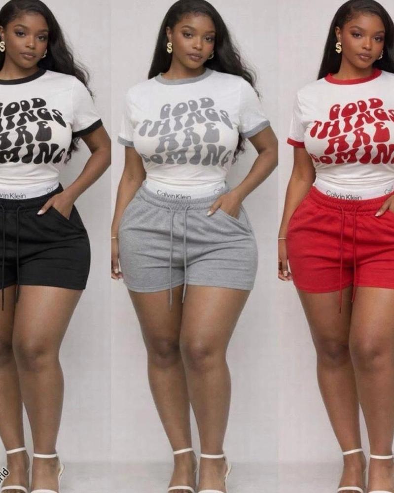 Two pieces short Calvin 