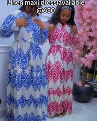 Linen dress view 1