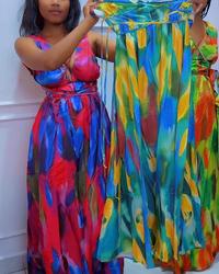 Backless summer dress view 5